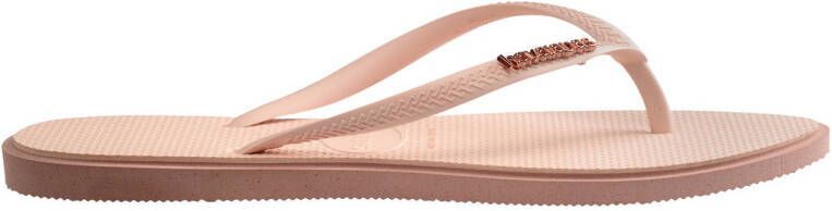 Havaianas Slim Point teenslippers lichtroze