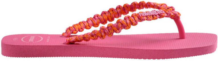 Havaianas Slim Square Boho teenslippers roze