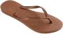 Havaianas Slim Dames Slippers Rust Metallic Copper - Thumbnail 9