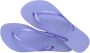 Havaianas Slim teenslippers lila Paars Meisjes Rubber Effen 35 36 - Thumbnail 5