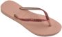 Havaianas Slim Glitter Flip Flops Dames Pink- Dames Pink - Thumbnail 8