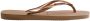 Havaianas Square Logo Metallic teenslippers roségoud - Thumbnail 7
