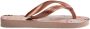 Havaianas teenslippers rosé Meisjes Rubber 27 28 - Thumbnail 6