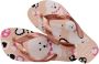 Havaianas teenslippers rosé Meisjes Rubber 27 28 - Thumbnail 7
