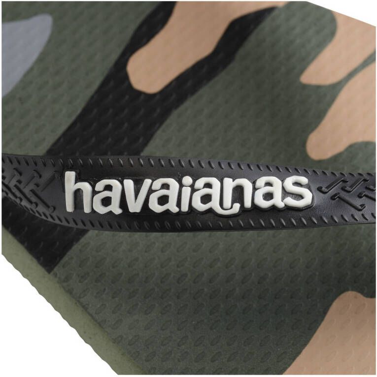Havaianas Top Camu teenslippers olijfgroen