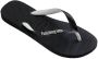 Havaianas Top Mix teenslippers zwart Rubber 33-34 - Thumbnail 4