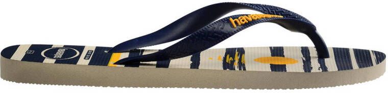 Havaianas Top Nautical teenslippers beige navy