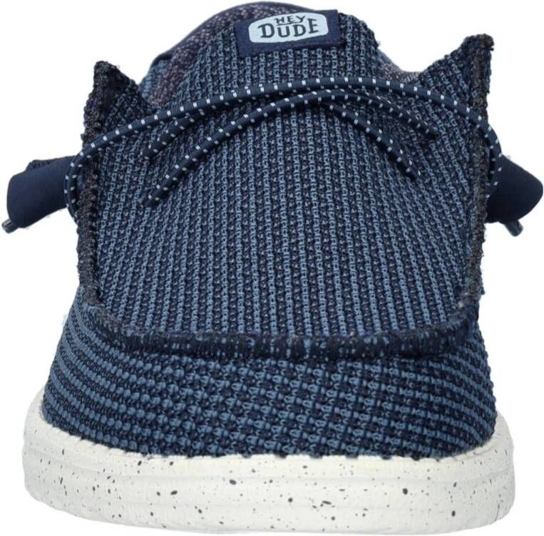 Hey Dude Wally Sport Mesh bootschoenen blauw
