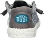 Hey Dude Sportieve Mesh Mocassin Schoenencollectie Gray Heren - Thumbnail 5
