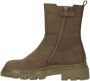 Bruin Tinten H1238 Chelsea boots Enkellaarsjes Meisjes Taupe - Thumbnail 7