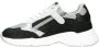 Hip chunky suède sneakers zwart wit - Thumbnail 5