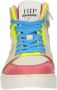 Hip H1665 leren sneakers roze multi Meisjes Leer Meerkleurig 31 - Thumbnail 3