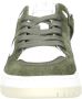 Hip leren sneakers groen wit - Thumbnail 2