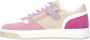 Hip leren sneakers roze - Thumbnail 3
