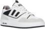 Hip leren sneakers wit blauw Jongens Leer Meerkleurig 28 - Thumbnail 3