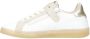 Hip H1886 Sneakers Leren Sneaker Meisjes Wit - Thumbnail 4
