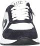 Hip leren sneakers wit zwart - Thumbnail 2