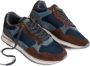 THE HOFF BRAND Lage Sneakers Heren Bari Maat: 42 Materiaal: Suède Kleur: Blauw - Thumbnail 6