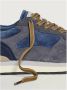 THE HOFF BRAND Lage Sneakers Dames Miami Maat: 36 Materiaal: Suède Kleur: Blauw - Thumbnail 6