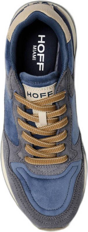 HOFF City suède sneakers blauw