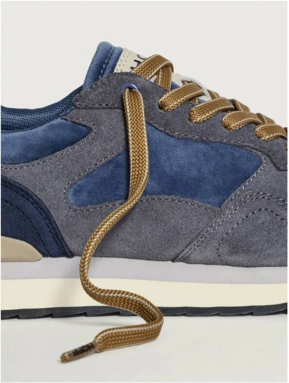 HOFF City suède sneakers blauw