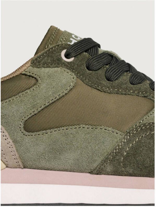 HOFF City suède sneakers donkergroen