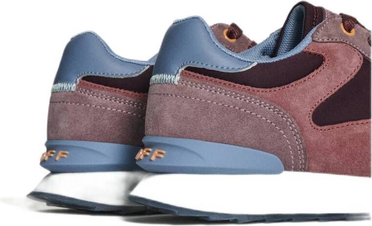 HOFF City suède sneakers roze blauw