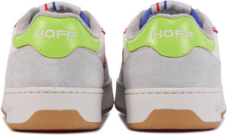 HOFF Montparnasse leren sneakers wit multi