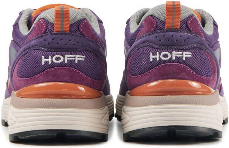 HOFF Nirvada suède sneakers paars oranje