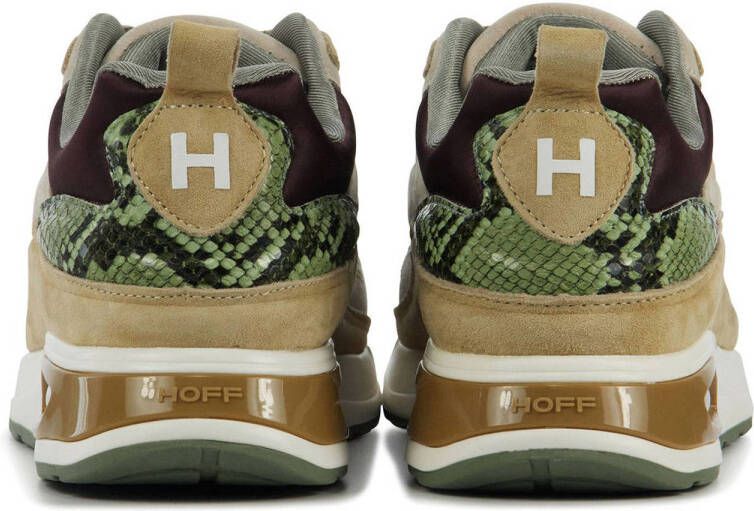 HOFF Notre Dame suède sneakers beige multi