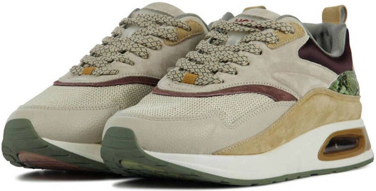 HOFF Notre Dame suède sneakers beige multi