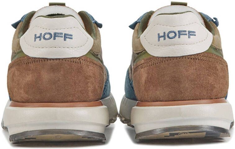 HOFF suede sneaker bruin combi