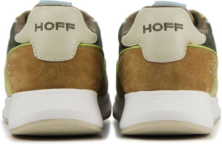 HOFF suede sneakers beige multi