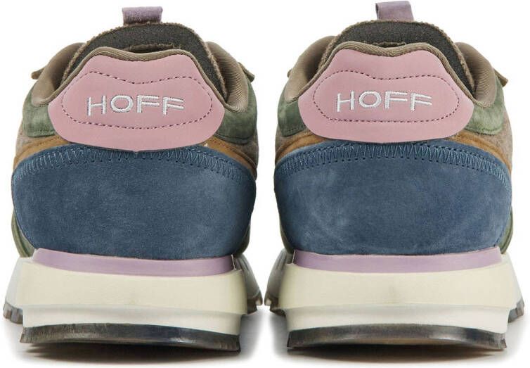HOFF suede sneakers groen multi