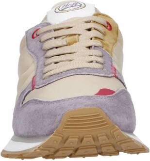 HOFF Track & Field suède sneakers beige lila