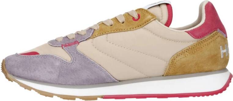 HOFF Track & Field suède sneakers beige lila