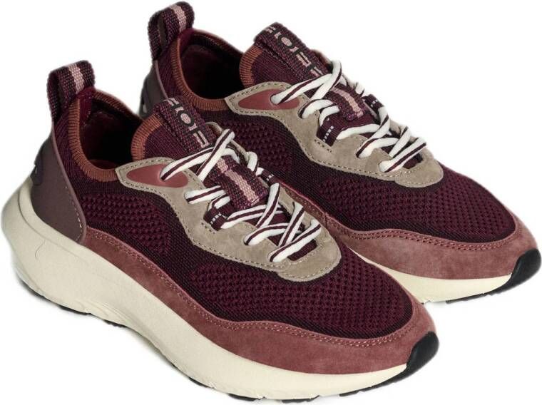 HOFF Traveler chunky sneakers bordeaux