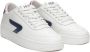 Hub Baseline-m Lage sneakers Leren Sneaker Heren Wit - Thumbnail 5