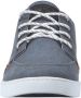 Hub Boss Casual schoen veter Heren Navy White Canvas - Thumbnail 8