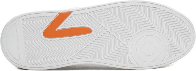 HUB Court leren sneakers wit