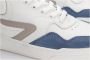 Hub Court-z Lage sneakers Leren Sneaker Heren Wit - Thumbnail 4