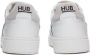 Hub Duke Lage sneakers Leren Sneaker Heren Wit - Thumbnail 6