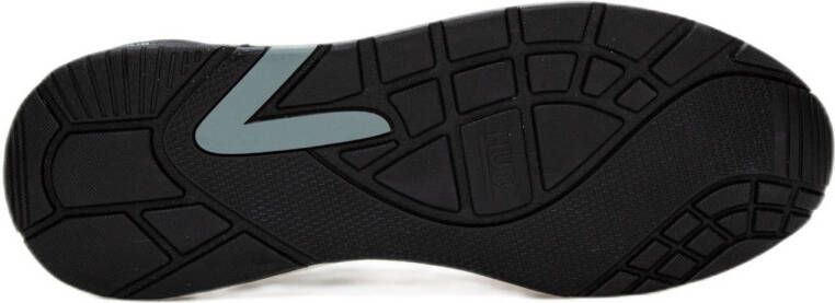 HUB Glide chunky suède sneakers beige groen