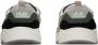 HUB Glide S43 suède sneakers grijsgroen beige - Thumbnail 4