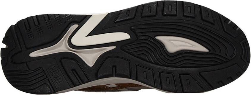 HUB Grid M37 suède sneakers beige cognac