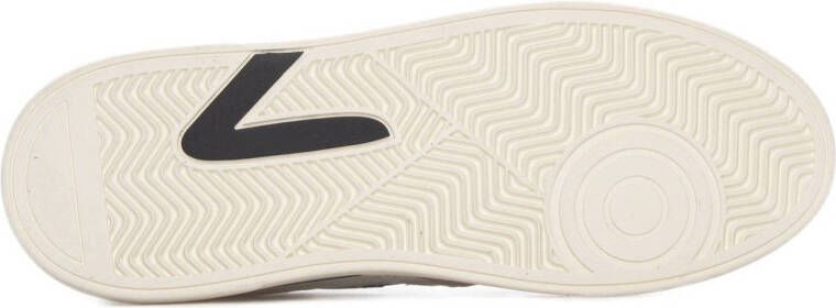 HUB MatchPoint leren sneakers wit donkerblauw