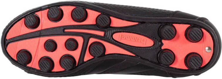 hummel Zoom FG junior voetbalschoenen zwart rood