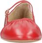Inuovo leren ballerina's rood - Thumbnail 2