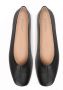 Inuovo leren ballerina's zwart - Thumbnail 2
