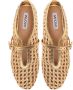 Inuovo raffia ballerina's beige - Thumbnail 2